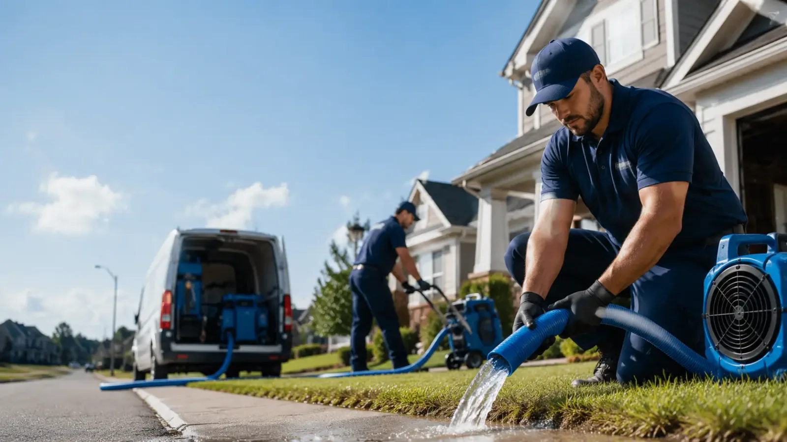 Flood Damage Restoration in Fairfield, TX